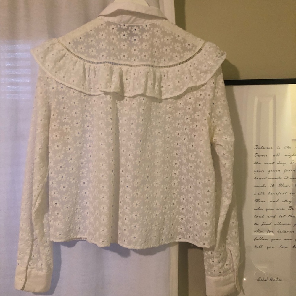 ASOS RuffleTop Blouse - Picture 2 of 3